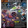 BIKKU PF-005 non  TRẬN CHIẾN ÁC LIỆT! JET LANCER VS. LORD DOLORD bộ đồ chơi xếp lắp ráp ghép mô hình BATTLE! JET LANCER VS LORD DOLORD 542 khối