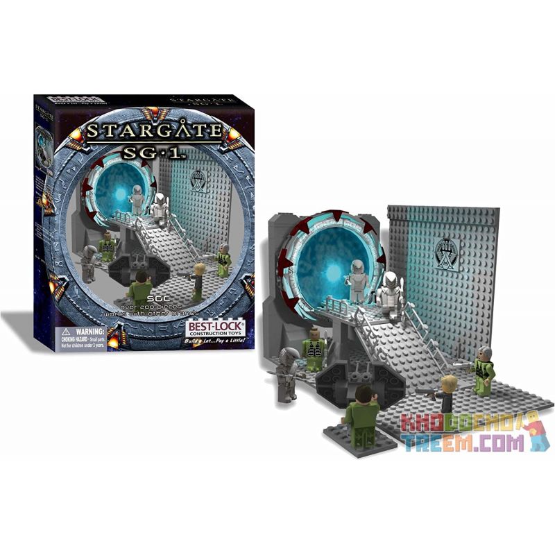 BEST-LOCK 01112S Xếp hình kiểu Lego STAR WARS Stargate SG-1 SGC Star Door SG-1 SGC. 200 khối BEST-LOCK 01112S Xếp hình kiểu Lego STAR WARS Stargate SG-1 SGC Star Door SG-1 SGC. 200 khối