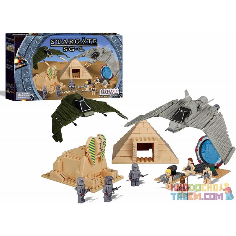 BEST-LOCK 01119S Xếp hình kiểu Lego STAR WARS Stargate SG-1 Battle Over Abydos Stargate SG-1 Abydos Battle Trận Chiến Abydos 750 khối BEST-LOCK 01119S Xếp hình kiểu Lego STAR WARS Stargate SG-1 Battle Over Abydos Stargate SG-1 Abydos Battle Trận Chiến Abydos 750 khối