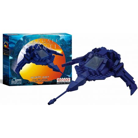 BEST-LOCK 01109S non  WRAITH DART. bộ đồ chơi xếp lắp ráp ghép mô hình Star Wars STARGATE ATLANTIS WRAITH DART Chiến Tranh Giữa Các Vì Sao 150 khối