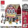 DINGGAO DG2002 2002 non  BƯU ĐIỆN bộ đồ chơi xếp lắp ráp ghép mô hình Creator THE POST OFFICE Sáng Tạo 3250 khối