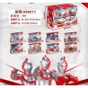 PanlosBrick 690017 Panlos Brick 690017 non  SILVER GANGES STARSHIP 8 KẾT HỢP bộ đồ chơi xếp lắp ráp ghép mô hình Ultraman Vệ Binh Vũ Trụ Siêu Nhân Điện Quang 353 khối