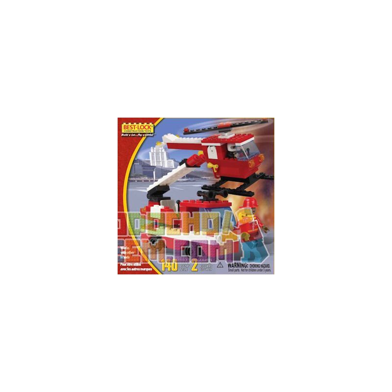 BEST-LOCK 3489 Xếp hình kiểu Lego CITY Firefighter Play Set Fire Suit Bộ đồ Cứu Hỏa 140 khối BEST-LOCK 3489 Xếp hình kiểu Lego CITY Firefighter Play Set Fire Suit Bộ đồ Cứu Hỏa 140 khối
