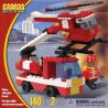 BEST-LOCK 3489 non  BỘ ĐỒ CỨU HỎA bộ đồ chơi xếp lắp ráp ghép mô hình City FIREFIGHTER PLAY SET Thành Phố 140 khối