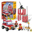 BEST-LOCK 12301 non Lego BỘ ĐỒ CỨU HỎA bộ đồ chơi xếp lắp ráp ghép mô hình City FIREFIGHTER PLAY SET Thành Phố 105 khối