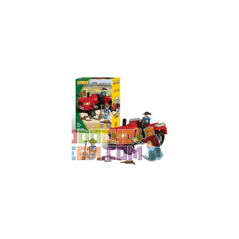 BEST-LOCK 14421 Xếp hình kiểu Lego CITY Red Tractor Máy Kéo Màu đỏ 105 khối BEST-LOCK 14421 Xếp hình kiểu Lego CITY Red Tractor Máy Kéo Màu đỏ 105 khối