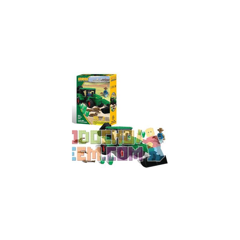 BEST-LOCK 14441 Xếp hình kiểu Lego CITY Green Tractor Máy Kéo Xanh 105 khối BEST-LOCK 14441 Xếp hình kiểu Lego CITY Green Tractor Máy Kéo Xanh 105 khối