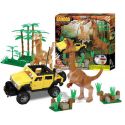 BEST-LOCK 24028 non Lego KHỦNG LONG TẤN CÔNG bộ đồ chơi xếp lắp ráp ghép mô hình Dino DINOSAUR ATTAC 240 khối
