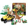 BEST-LOCK 24028 non  KHỦNG LONG TẤN CÔNG bộ đồ chơi xếp lắp ráp ghép mô hình Dino DINOSAUR ATTAC 240 khối