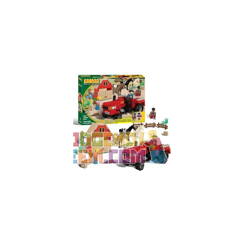 BEST-LOCK 33007 non Lego BỘ TRANG TRẠI bộ đồ chơi xếp lắp ráp ghép mô hình City FARM PLAY SET Thành Phố 330 khối