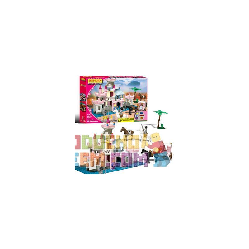 BEST-LOCK 33003 Xếp hình kiểu Lego FRIENDS Castle Lâu đài 330 khối BEST-LOCK 33003 Xếp hình kiểu Lego FRIENDS Castle Lâu đài 330 khối