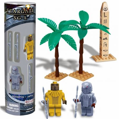 BEST-LOCK 01100S non  APOPHIS VÀ JAFFA bộ đồ chơi xếp lắp ráp ghép mô hình Star Wars STARGATE SG-1 APOPHIS AND JAFFA Chiến Tranh Giữa Các Vì Sao