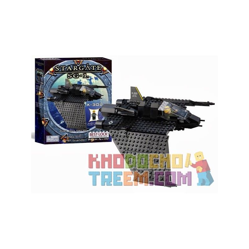 BEST-LOCK 01110S Xếp hình kiểu Lego STAR WARS Stargate SG-1 X-302 Stargate SG-1 230 khối BEST-LOCK 01110S Xếp hình kiểu Lego STAR WARS Stargate SG-1 X-302 Stargate SG-1 230 khối