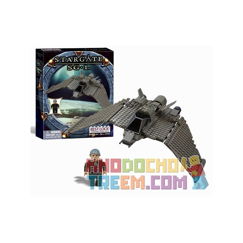 BEST-LOCK 01111S Xếp hình kiểu Lego STAR WARS Stargate SG-1 F-302 Stargate SG-1 230 khối BEST-LOCK 01111S Xếp hình kiểu Lego STAR WARS Stargate SG-1 F-302 Stargate SG-1 230 khối