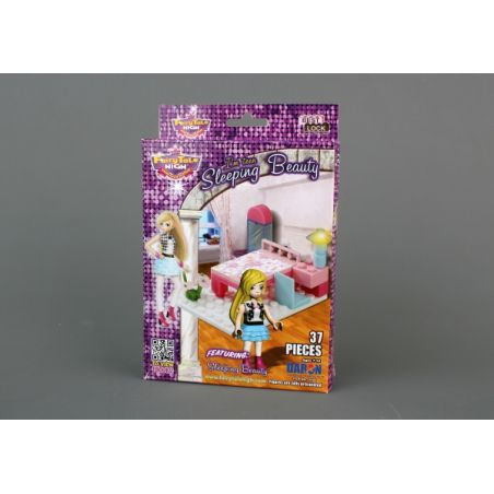 BEST-LOCK 14165 non  TÔI LÀ MỘT NGƯỜI ĐẸP NGỦ Ở TUỔI THIẾU NIÊN bộ đồ chơi xếp lắp ráp ghép mô hình  I'M TEEN SLEEPING BEAUTY Các Bạn Gái 37 khối