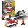 BEST-LOCK 12302 non  BỘ PHÒNG CHÁY CHỮA bộ đồ chơi xếp lắp ráp ghép mô hình City FIREFIGHTER PLAY SET Thành Phố 105 khối