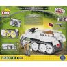 COBI 2168 non  MÔ TÔ NỬA ĐƯỜNG SDKFZ 2 bộ đồ chơi xếp lắp ráp ghép mô hình Military Army SD.KFZ.2 KETTENKRAD HK-101 Quân Sự Bộ Đội 200 khối