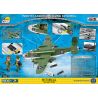 COBI 5541 non  MÁY BAY NÉM BOM B-25 MITCHELL bộ đồ chơi xếp lắp ráp ghép mô hình Military Army NORTH AMERICAN B-25 MITCHELL Quân Sự Bộ Đội 500 khối