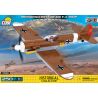 COBI 5526 non  MESSERSCHMITT BF 109 bộ đồ chơi xếp lắp ráp ghép mô hình Military Army MESSERSCHMITT BF 109 F-4 TROP Quân Sự Bộ Đội 250 khối