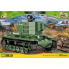 COBI 2490 non  XE TĂNG KV-2 bộ đồ chơi xếp lắp ráp ghép mô hình Military Army Quân Sự Bộ Đội 510 khối