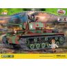 COBI 2489 non  XE TĂNG KV-1 bộ đồ chơi xếp lắp ráp ghép mô hình Military Army Quân Sự Bộ Đội 470 khối
