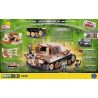 COBI 2484 non  HUNTING TIGER XUẤT KHẨU BATTLE VI bộ đồ chơi xếp lắp ráp ghép mô hình Military Army SD. KFZ. 186 JAGDPANZER VI Quân Sự Bộ Đội 565 khối