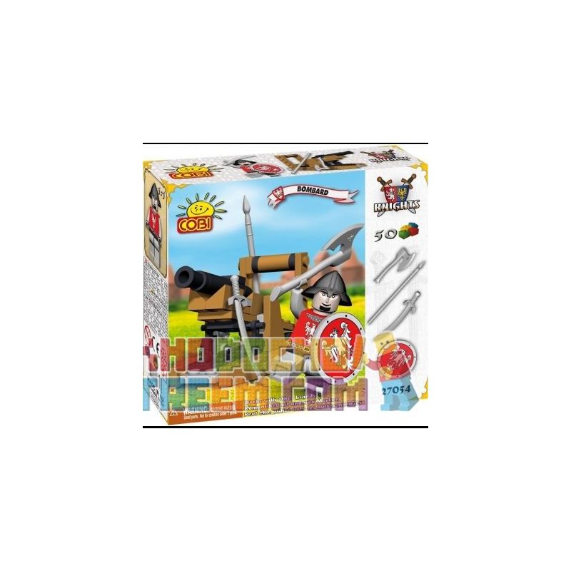 COBI 27051 27054 non  PHÁO ĐÁ bộ đồ chơi xếp lắp ráp ghép mô hình Medieval Castle BOMBARDA Chiến Tranh Trung Cổ 50 khối COBI 27051 27054 non  PHÁO ĐÁ bộ đồ chơi xếp lắp ráp ghép mô hình Medieval Castle BOMBARDA Chiến Tranh Trung Cổ 50 khối