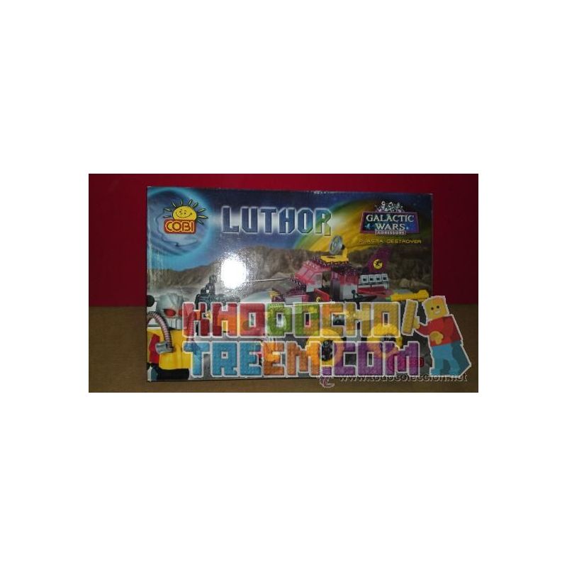 COBI 1330 Xếp hình kiểu Lego Luthor - Plasma Destroyer Luthor-Plasma Destroyer 174 khối COBI 1330 Xếp hình kiểu Lego Luthor - Plasma Destroyer Luthor-Plasma Destroyer 174 khối
