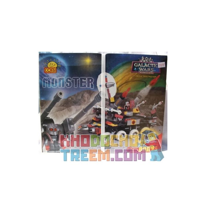 COBI 1371 Xếp hình kiểu Lego Monster - Mega Destroyer Monster-Giant Destroyer Kẻ Hủy Diệt Quái Vật-Khổng Lồ COBI 1371 Xếp hình kiểu Lego Monster - Mega Destroyer Monster-Giant Destroyer Kẻ Hủy Diệt Quái Vật-Khổng Lồ