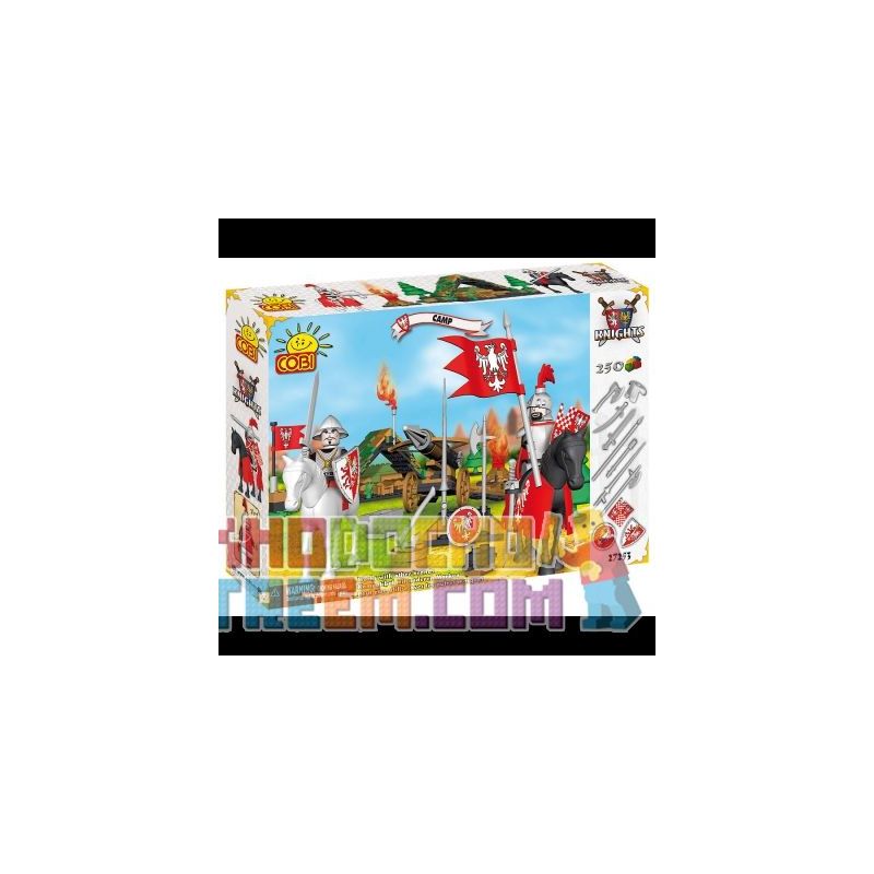 COBI 27253 Xếp hình kiểu Lego Camp Trại 250 khối COBI 27253 Xếp hình kiểu Lego Camp Trại 250 khối