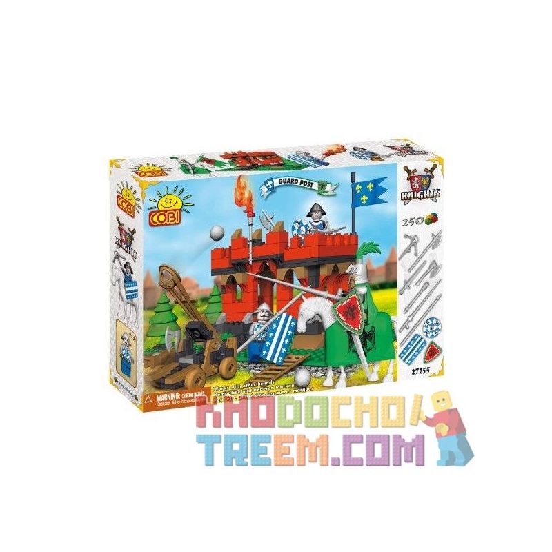 COBI 27252 27255 Xếp hình kiểu Lego Guard Post Bài Bảo Vệ gồm 2 hộp nhỏ 250 khối COBI 27252 27255 Xếp hình kiểu Lego Guard Post Bài Bảo Vệ gồm 2 hộp nhỏ 250 khối