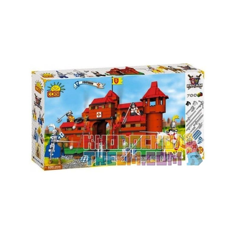 COBI 27701 non Lego PHÁO ĐÀI bộ đồ chơi xếp lắp ráp ghép mô hình Medieval Castle FORTRESS Chiến Tranh Trung Cổ 700 khối