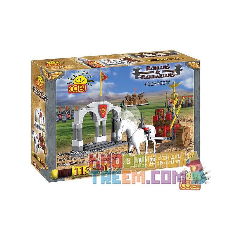 COBI 23112 Xếp hình kiểu Lego Chariot Carriage Xe 115 khối COBI 23112 Xếp hình kiểu Lego Chariot Carriage Xe 115 khối