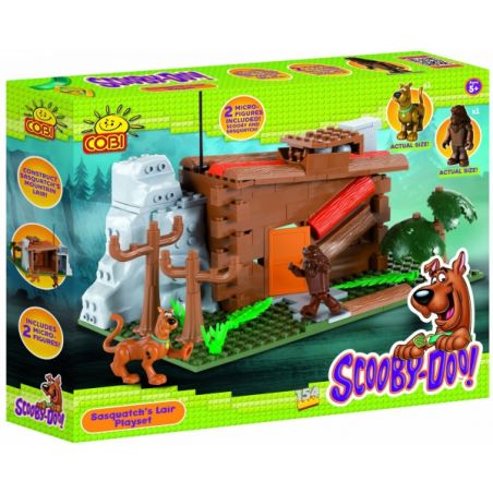 COBI 23230 non  NEST CỦA SASQUATCH bộ đồ chơi xếp lắp ráp ghép mô hình Movie & Game SASQUATCH'S LAIR Phim Và Trò Chơi 154 khối