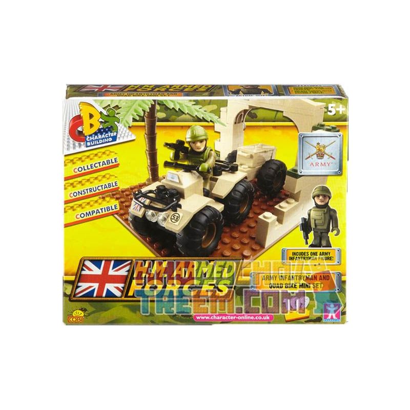 COBI CHARACTER BUILDING 03854 Xếp hình kiểu Lego MILITARY ARMY Army Quad Bike Mini Set Military ATV Mini Kit Bộ ATV Quân Sự 109 khối COBI CHARACTER BUILDING 03854 Xếp hình kiểu Lego MILITARY ARMY Army Quad Bike Mini Set Military ATV Mini Kit Bộ ATV Quân Sự 109 khối