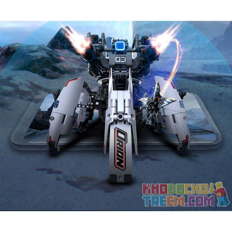 XIAOMI MITU MI ONEBOT XJXL03IQI 03IQI non  ORION SÁU TITAN. bộ đồ chơi xếp lắp ráp ghép mô hình  Kỹ Thuật Công Nghệ Cao Mô Hình Phương Tiện 1206 khối