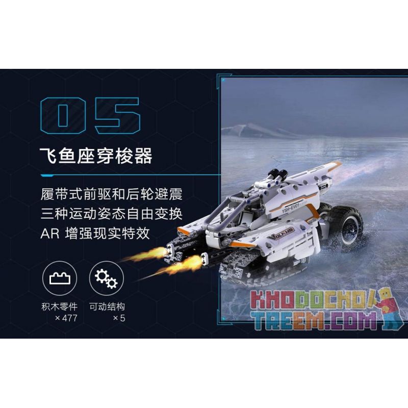 XIAOMI MITU MI ONEBOT XJXL01IQI 01IQI Xếp hình kiểu Lego TECHNIC Jupiter Dawn Flying Fish Shuttle Cá Bay 477 khối XIAOMI MITU MI ONEBOT XJXL01IQI 01IQI Xếp hình kiểu Lego TECHNIC Jupiter Dawn Flying Fish Shuttle Cá Bay 477 khối