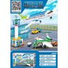SLUBAN M38-B0930 B0930 0930 M38B0930 38-B0930 non  SÂN BAY HÀNG KHÔNG DÂN DỤNG bộ đồ chơi xếp lắp ráp ghép mô hình City AVIATION AIRPOT Thành Phố 731 khối