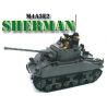 BRICKMANIA 206 non  XE TĂNG TẤN CÔNG M4A3E2 SHERMAN "BIG MAC" bộ đồ chơi xếp lắp ráp ghép mô hình Military Army M4A3E2 SHERMAN “JUMBO” ASSAULT TANK Quân Sự Bộ Đội 978 khối