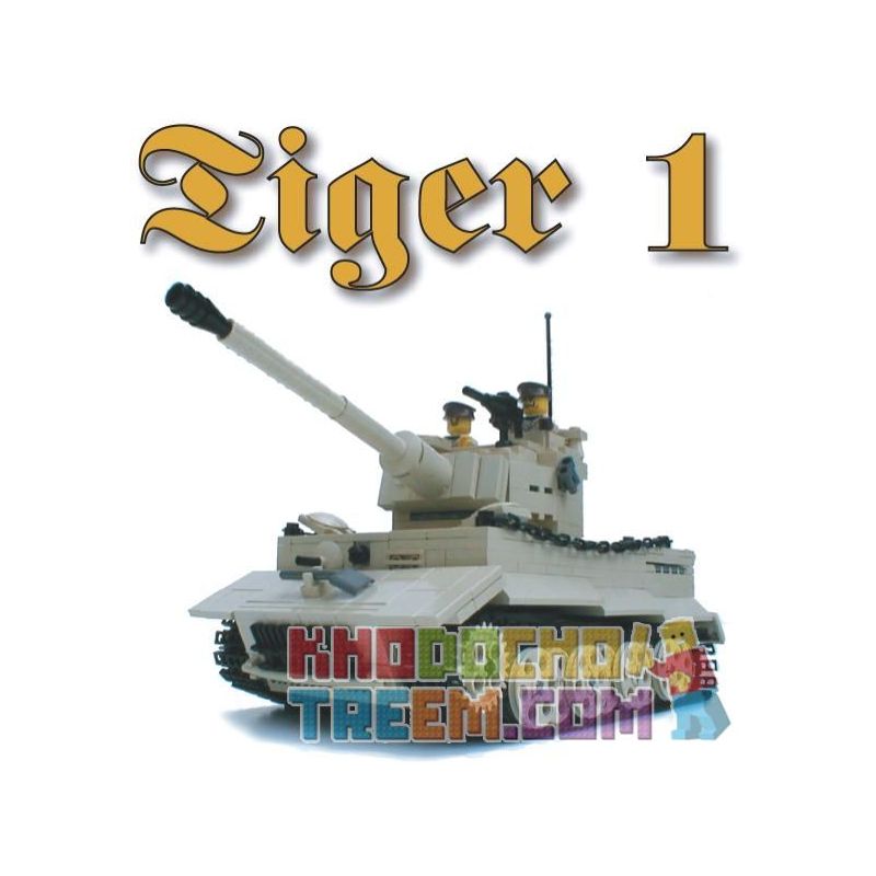 BRICKMANIA 209T Xếp hình kiểu Lego MILITARY ARMY PzKfw VI Ausf E “Tiger I” (Tan Variant) Tiger I Tank (tan Variant) Xe Tăng Tiger I (biến Thể Tan) 978 khối BRICKMANIA 209T Xếp hình kiểu Lego MILITARY ARMY PzKfw VI Ausf E “Tiger I” (Tan Variant) Tiger I Tank (tan Variant) Xe Tăng Tiger I (biến Thể Tan) 978 khối