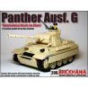 BRICKMANIA 208T non  XE TĂNG SỐ 5 PANTHER bộ đồ chơi xếp lắp ráp ghép mô hình Military Army PZKFZ V AUSF G “PANTHER” TANK Quân Sự Bộ Đội 857 khối