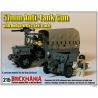BRICKMANIA 215 non  WC63 + M1 SÚNG CHỐNG TĂNG 57MM bộ đồ chơi xếp lắp ráp ghép mô hình Military Army WC63 + M1 57MM ANTI-TANK GUN Quân Sự Bộ Đội 344 khối