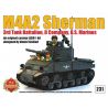 BRICKMANIA 231 non  XE TĂNG M4A2 SHERMAN bộ đồ chơi xếp lắp ráp ghép mô hình Military Army Quân Sự Bộ Đội 819 khối
