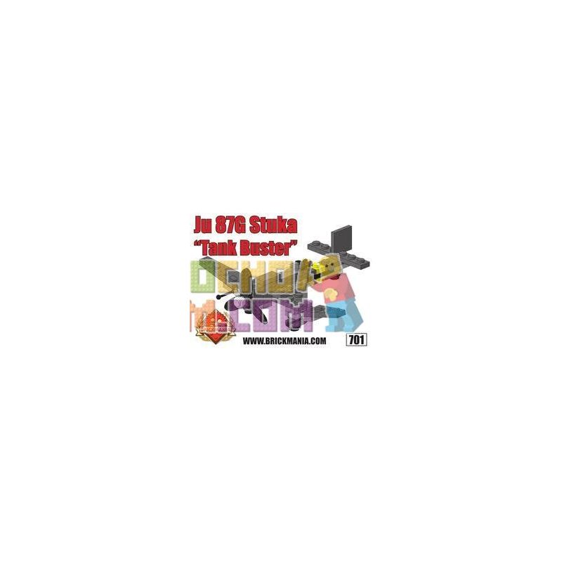 BRICKMANIA 701 Xếp hình kiểu Lego MILITARY ARMY Ju 87G Stuka Ju 87 Dive Bomber Máy Bay Ném Bom Bổ Nhào Ju 87 50 khối BRICKMANIA 701 Xếp hình kiểu Lego MILITARY ARMY Ju 87G Stuka Ju 87 Dive Bomber Máy Bay Ném Bom Bổ Nhào Ju 87 50 khối