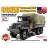 BRICKMANIA 272 non  XE TẢI CCKW 6 × bộ đồ chơi xếp lắp ráp ghép mô hình Military Army CCKW “DEUCE AND HALF” 6×6 CARGO TRUCK Quân Sự Bộ Đội 292 khối