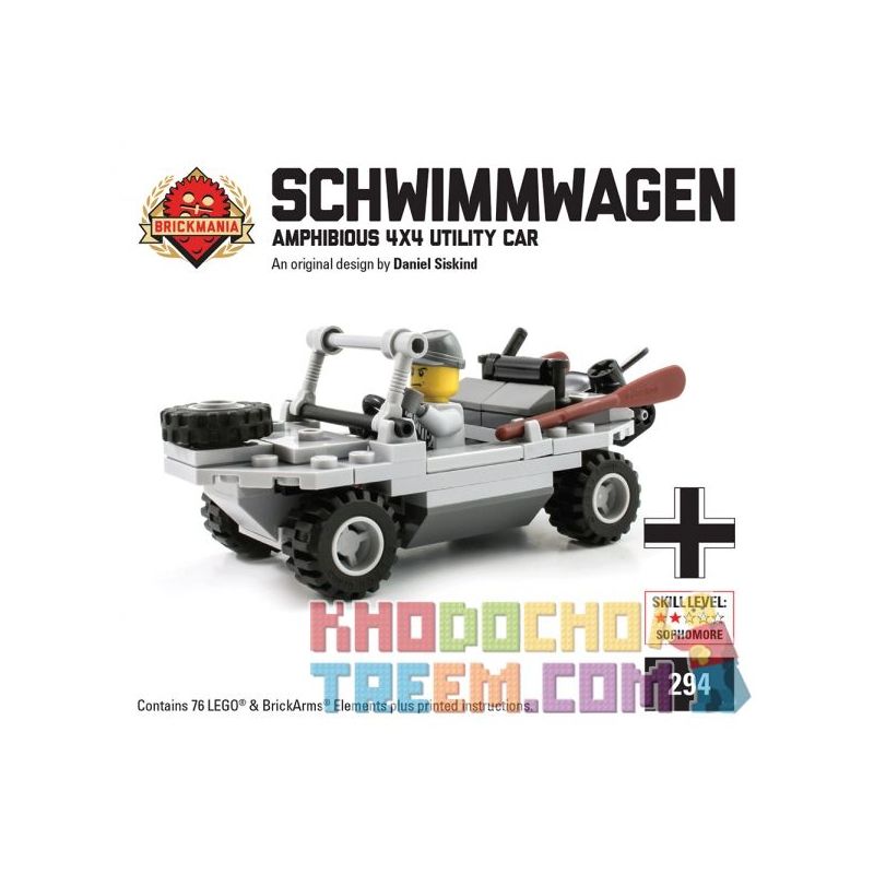 Brickmania schwimmwagen cheap