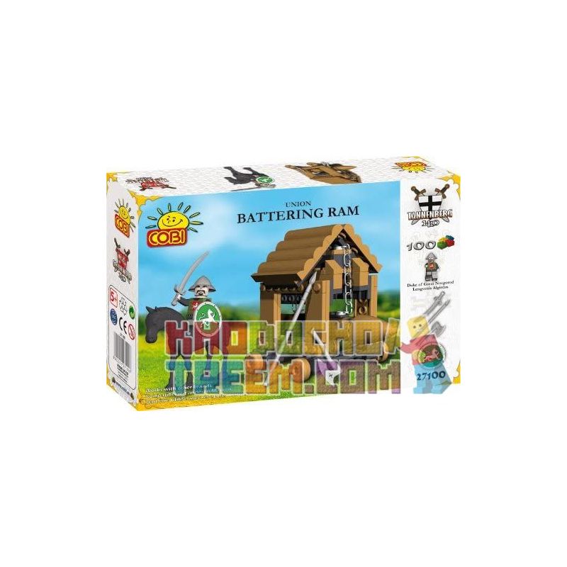 COBI 27100 Xếp hình kiểu Lego Battering RAM (Unia) City Breaker 100 khối COBI 27100 Xếp hình kiểu Lego Battering RAM (Unia) City Breaker 100 khối