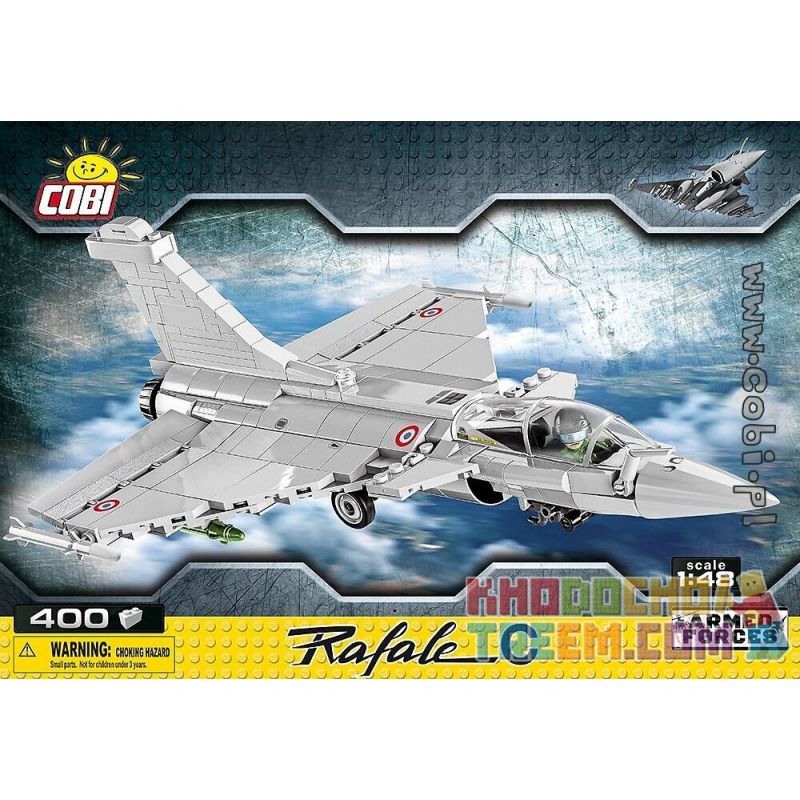 COBI 5802 Xếp hình kiểu Lego MILITARY ARMY Rafale C Blast Fighter Máy Bay Chiến đấu 400 khối COBI 5802 Xếp hình kiểu Lego MILITARY ARMY Rafale C Blast Fighter Máy Bay Chiến đấu 400 khối