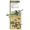 COBI WD-5570 5570 WD5570 non  LỰU PHÁO M-30-TRẬN BERLIN SỐ 21 bộ đồ chơi xếp lắp ráp ghép mô hình Military Army HOWITZER M-30 BATTLE OF BERLIN NO. 21 Quân Sự Bộ Đội 100 khối