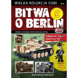 COBI WD non  TRẬN BERLIN SỐ 10 XE TĂNG 6 TIGER (5 5) bộ đồ chơi xếp lắp ráp ghép mô hình Military Army BATTLE OF BERLIN NO. 10 PZKPFW VI TIGER AUSF. (5/5) Quân Sự Bộ Đội 500 khối